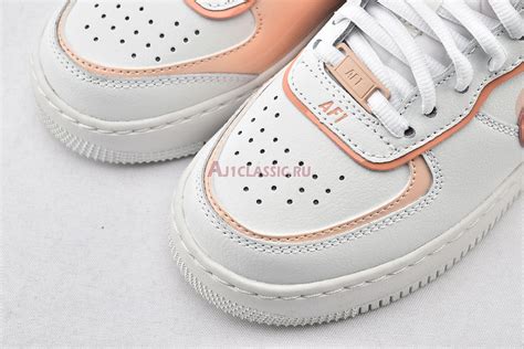 Nike Wmns Air Force 1 Shadow Washed Coral Cj1641 101 Summit White