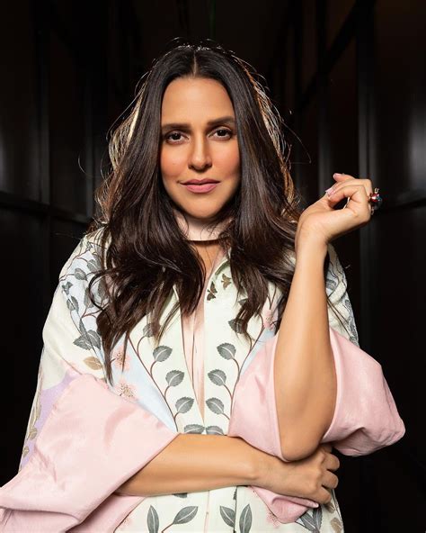 Neha Dhupia In This Thigh High Slit Outfit Flaunts Her Fine Sexy Legs