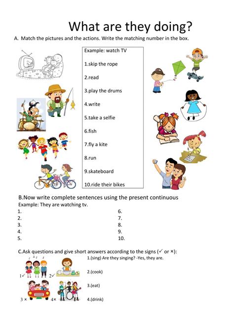 The Worksheet Is Filled With Pictures To Help Babes Understand What They Are Doing