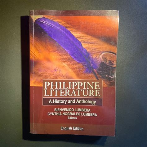 Philippine Literature A History And Anthology English Edition Hobbies And Toys Books