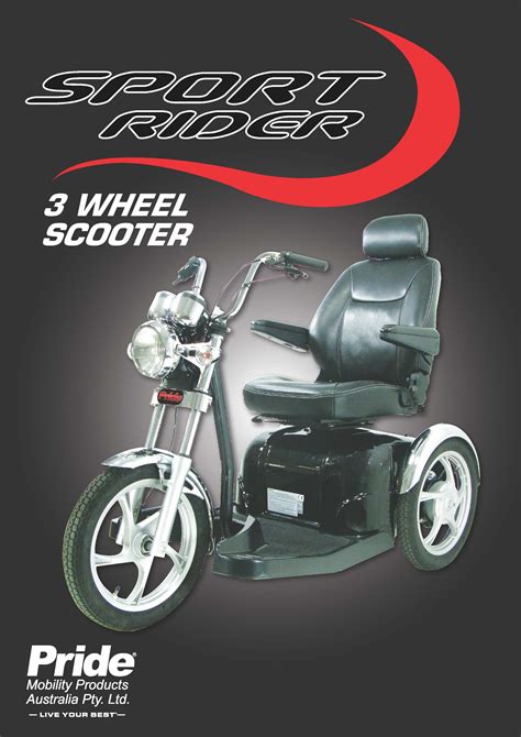 Mobility Scooters Pride Sportrider Mobility Scooter