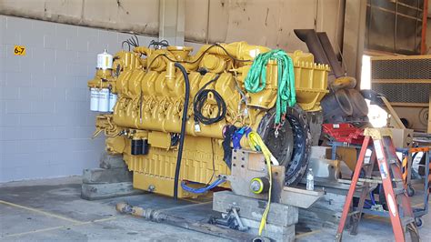 Letourneau Loader Mtu Engine 06 24 2017 Motor Mission Machine And