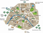 A Map of the Top Tourist Sites in Paris | Official website for tourism ...