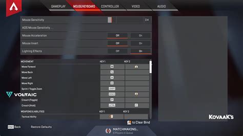 Hiswattsons Updated Apex Legends Settings In 2023 Video Settings