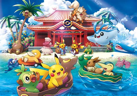 Il Pokémon Center Di Okinawa Celebra La Sua Apertura Con Un Sanshin A