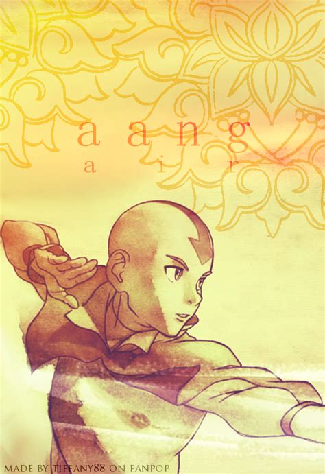 Aang Of The Southern Air Temple Bends All 4 Elements And Masters The