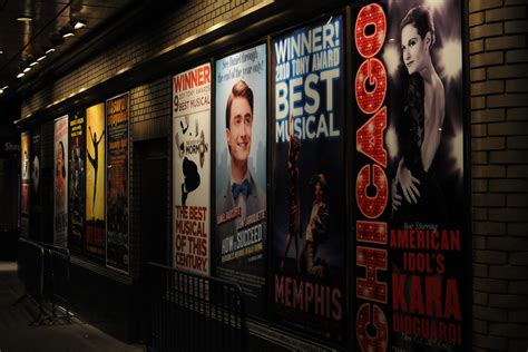 Broadway Posters Broadway Posters On Times Square Octobe Flickr