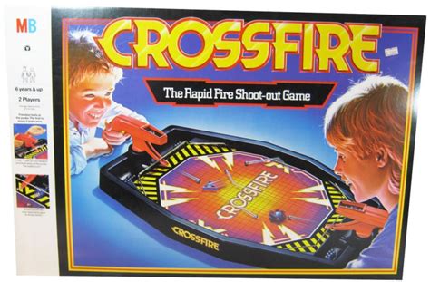 Board James Plays Crossfire 1971 Retro Chronicle Gaming Antique