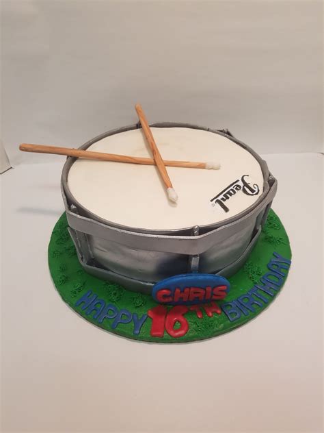 Snare Drum Cake Drum Cake Cake Desserts