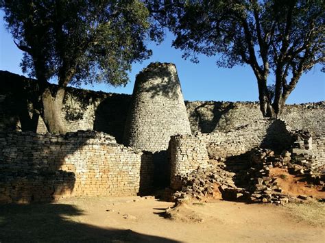 Monument National Du Grand Zimbabwe Masvingo Pays Afrique Sites