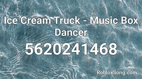 Roblox ice cream simulator gamelog november 18 2018. Ice Cream Truck - Music Box Dancer Roblox ID - Roblox music codes