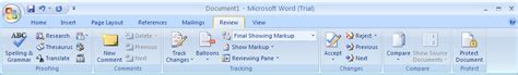 How To Write Comments In Ms Word 2007