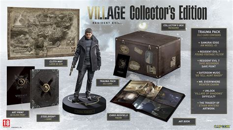 Resident Evil Village Collectors Edition Includes A Chris Redfield