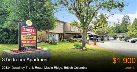 20834 Dewdney Trunk Road Maple Ridge Apartment For Rent