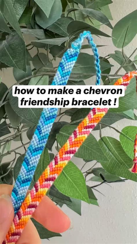 How To Make A Chevron Friendship Bracelet Highly Requested Tu