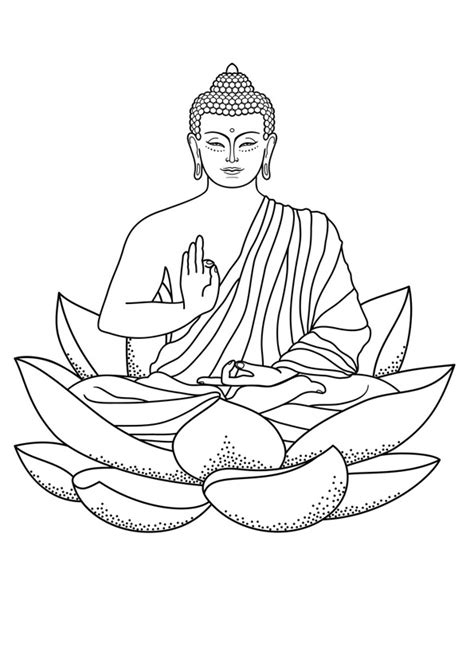 Coloring Pages Lord Buddha Free Printable Coloring Pages For Kids