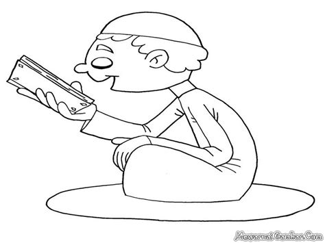 Kartun anak muslim for android apk download. Mewarnai Gambar Orang Mengaji Al Qur'an | Mewarnai Gambar