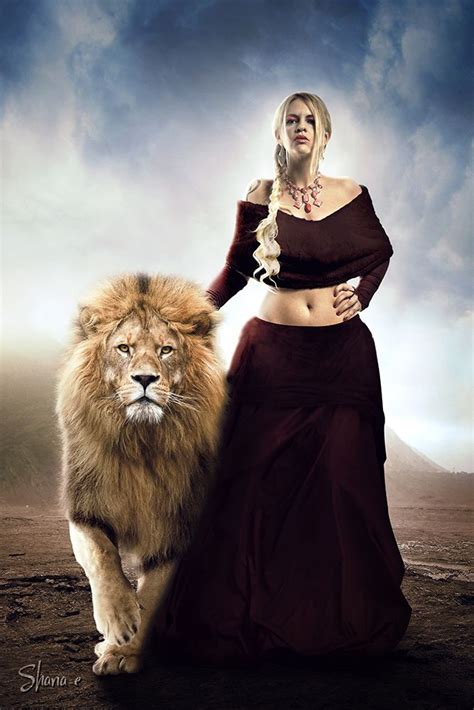 The Majestic Lion Queen