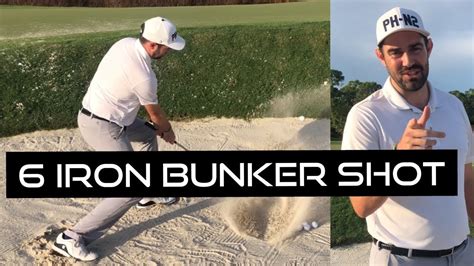 Improve Your Bunker Play With Crazy Drill 6 Iron Bunker Shot Youtube
