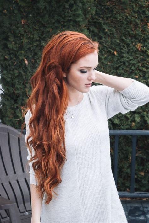 2023 Popular Long Hairstyles Redheads