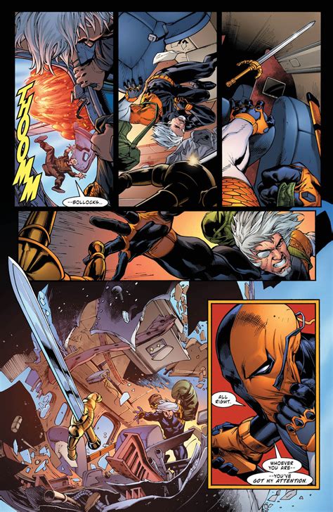 Review Deathstroke 31 Batman Vs Deathstroke Round 2 Geekdad