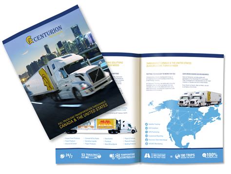 Centurion Trucking Inc Brochure · Honeycomb Creative