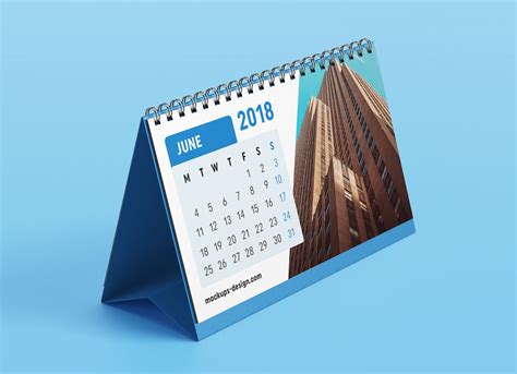 Desk Calendar Mockup Psd Free Information Bswigshoppe
