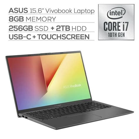 Asus Vivobook 15 Touchscreen Laptop 156 Fhd Ips Intel Core I7