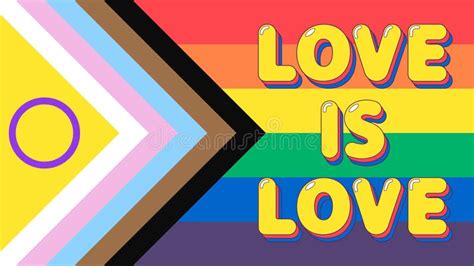 new lgbtqia pride flag vector progress pride flag with an intersex inclusive stock vector
