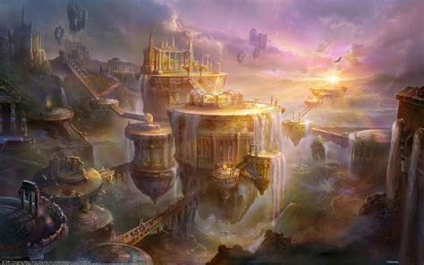 Ancient Fantasy City Google Search Fantasy Hd Fantasy Kunst World