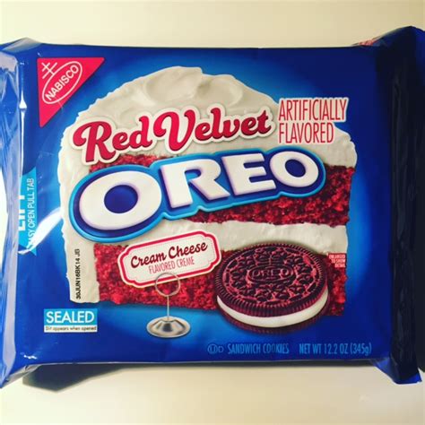 If you love red velvet you will love this limited edition oreo flavor. REVIEW: Red Velvet Oreos - Junk Banter