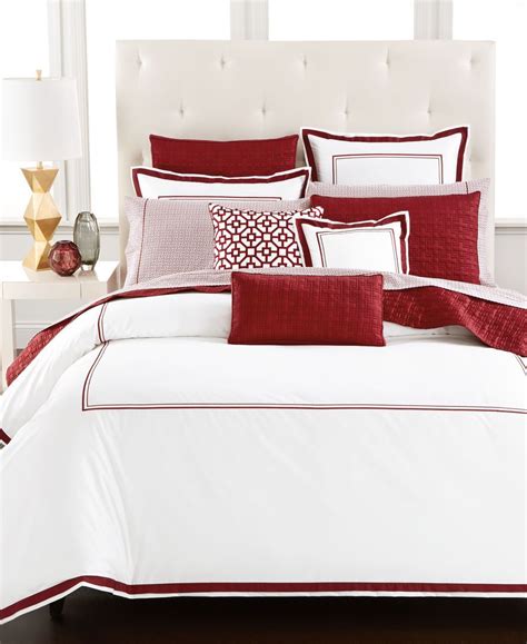 Hotel Collection Embroidered Frame Duvet Cover Fullqueen Created For