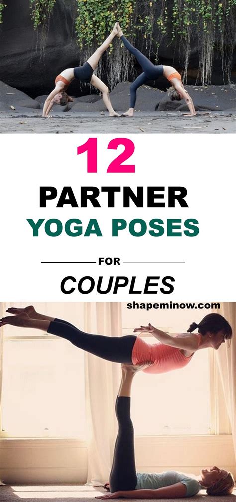 Your partner stands and straddles you, entering or grinding from behind. 12 Easy Yoga Poses for Two People ( Friends partner or ...