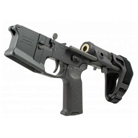 Smos Gfy 15 Complete Billet Ar15 Pistol Lower W Maxim Brace