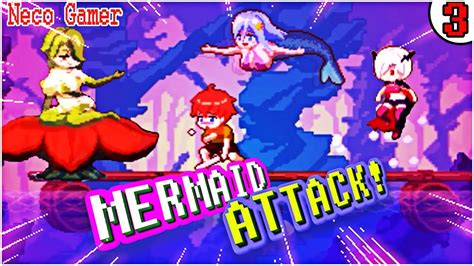 Mermaid Attack Super Mamono Sisters Gameplay