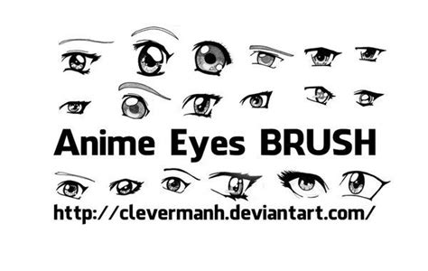 Anime Eyes Photoshop Brushes Photoshop Brushes Anime Eyes Anime