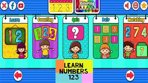 Numbers 1 20 Games For Kindergarten Preschool Learning Numbers 1 To
