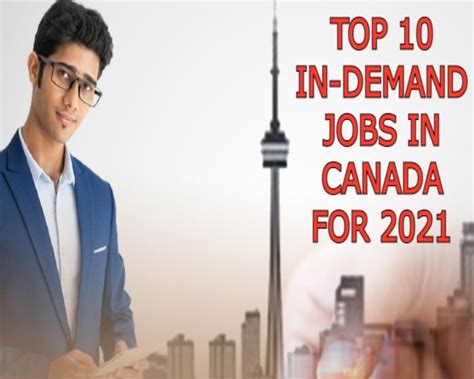 Top Jobs in Canada in 2021 You Can Hope to Get in Job Immediately after ...