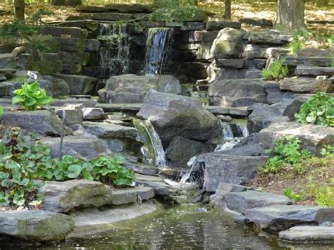 Japanese Garden Waterfalls Picture Of Minnesota