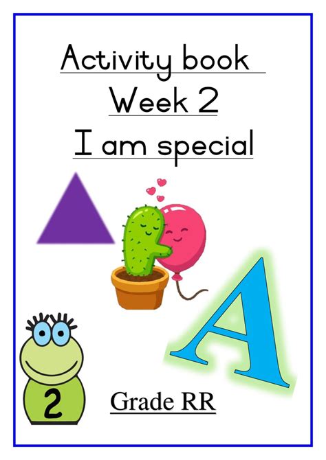 Grade Rr Activity Book Week 2 • Teacha