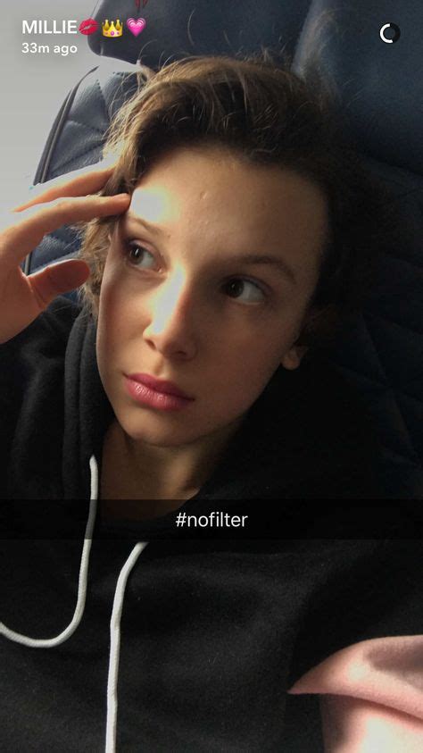 20 Best Milliebbrown Snapchat Images Millie Bobby Brown Bobby Brown