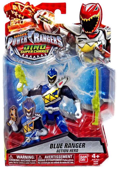 Power Rangers Dino Super Charge Blue Ranger Action Hero 5 Action Figure