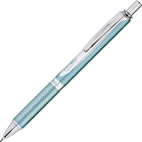 Pentel Energel Alloy Rt Premium Liquid Gel Pen 07mm Aquamarine