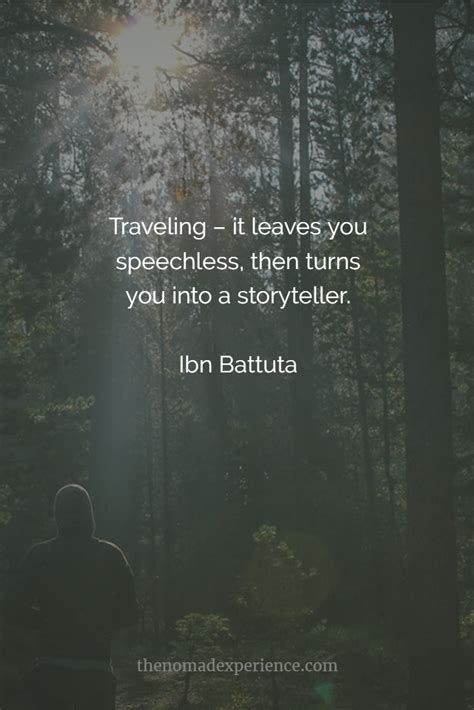 Traveling It Leaves You Speechless Then Turns You Into A Storyteller