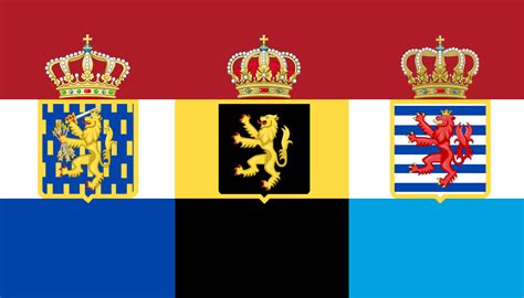 austro hungarianized flag of the benelux vexillology