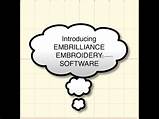 Photos of Embrilliance Embroidery Software Free