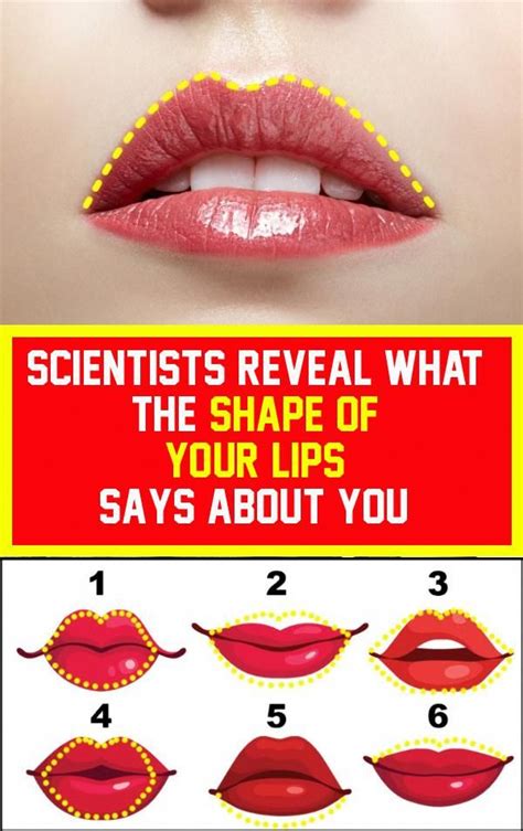 Scientists Reveal What The Shape Of Your Lips Says About You