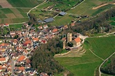 Brackenheim von oben - Burganlage des Schloss Burg Neipperg in ...