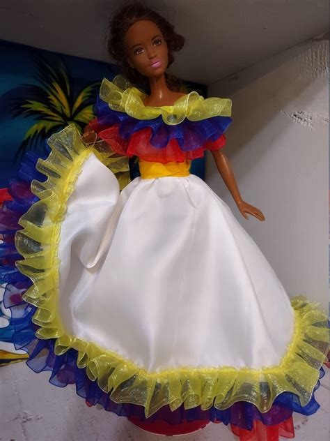 Encanto Inspired Colombian Dresses For Barbie Type Dolls Etsy