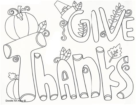 Thanksgiving Free Printable Coloring Pages
